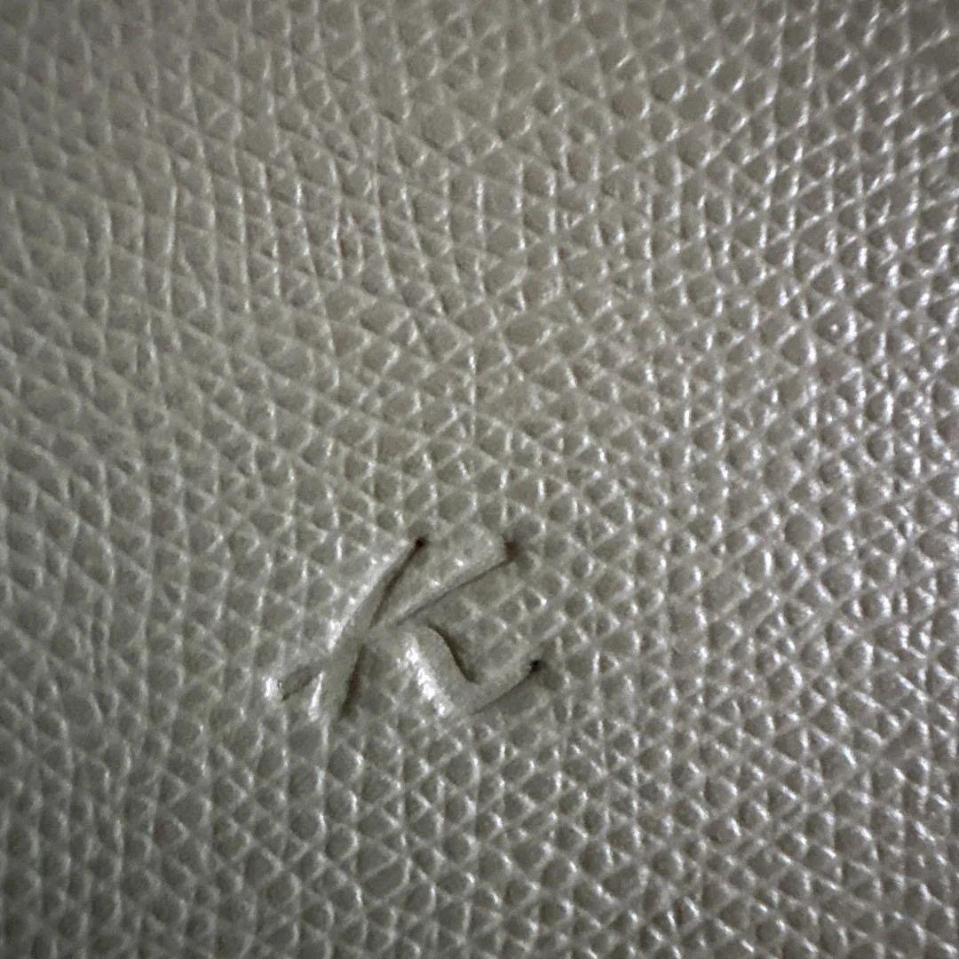 キタムラ　グリーン 二つ折り財布