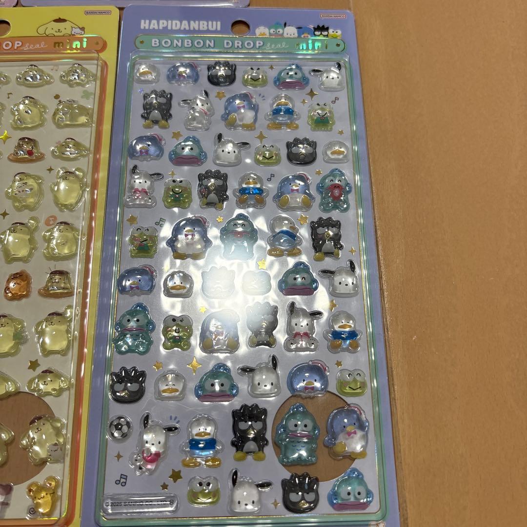 新品　正規品　ボンボンドロップシール　ミニ　サンリオ　色々　7種