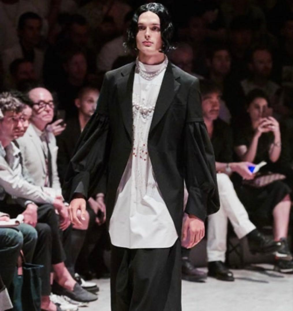 コムデギャルソンオムプリュス20SSビジューロングカットソー