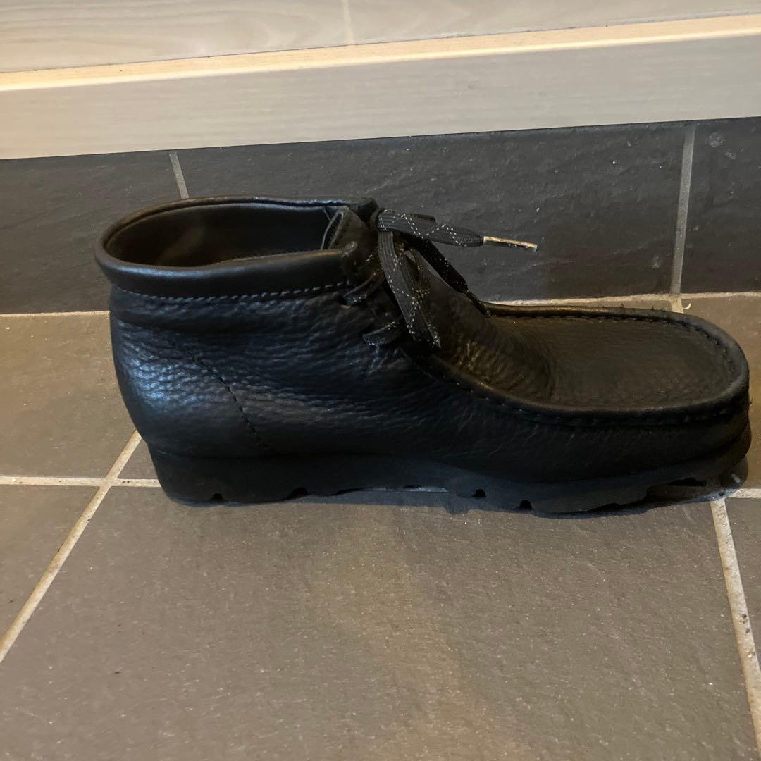 クラークス　ワラビー　ゴアテックス　シボ革　レザー　UK9 27cm