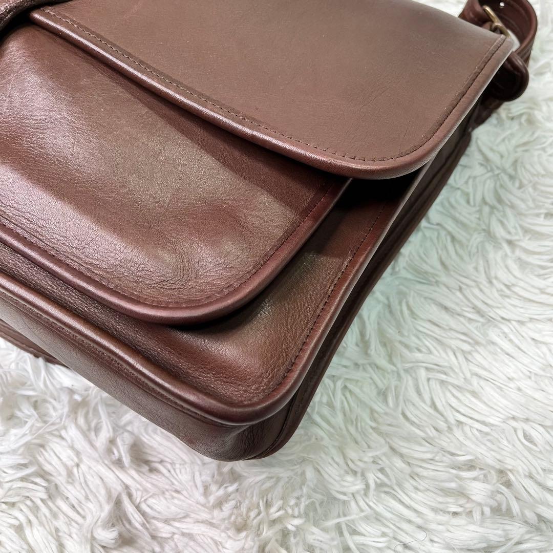 希少✨COACH コーチ ビンテージ 5180 ブルリーフケース 2way