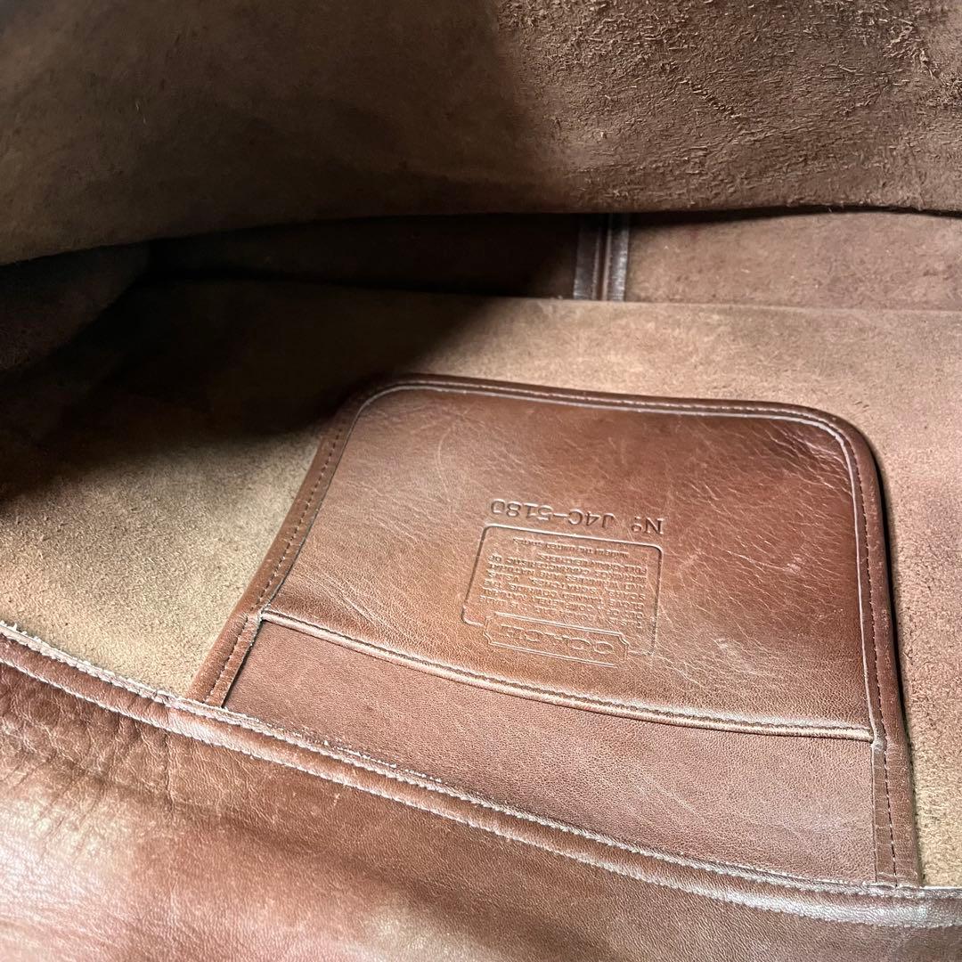希少✨COACH コーチ ビンテージ 5180 ブルリーフケース 2way