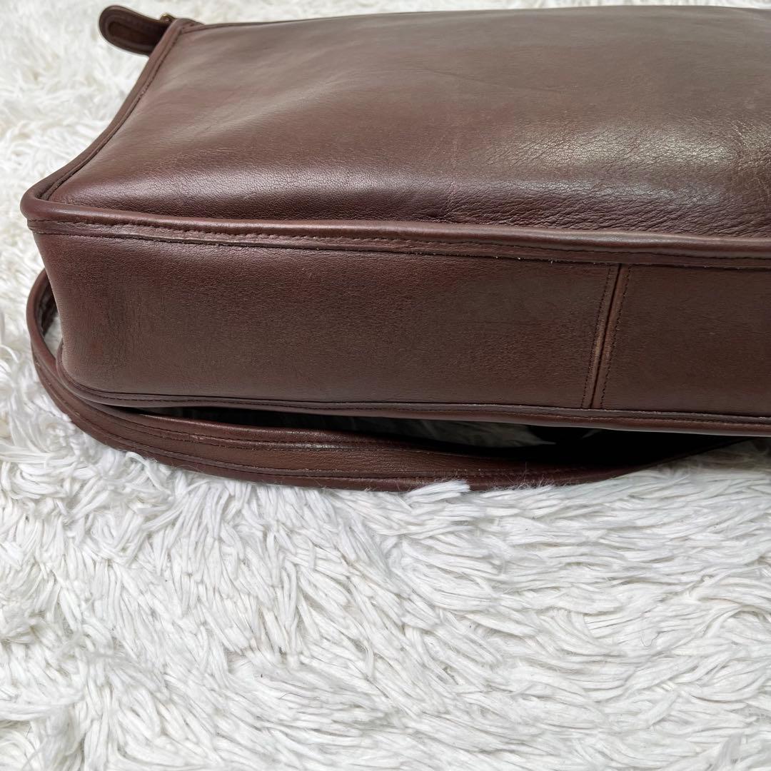 希少✨COACH コーチ ビンテージ 5180 ブルリーフケース 2way