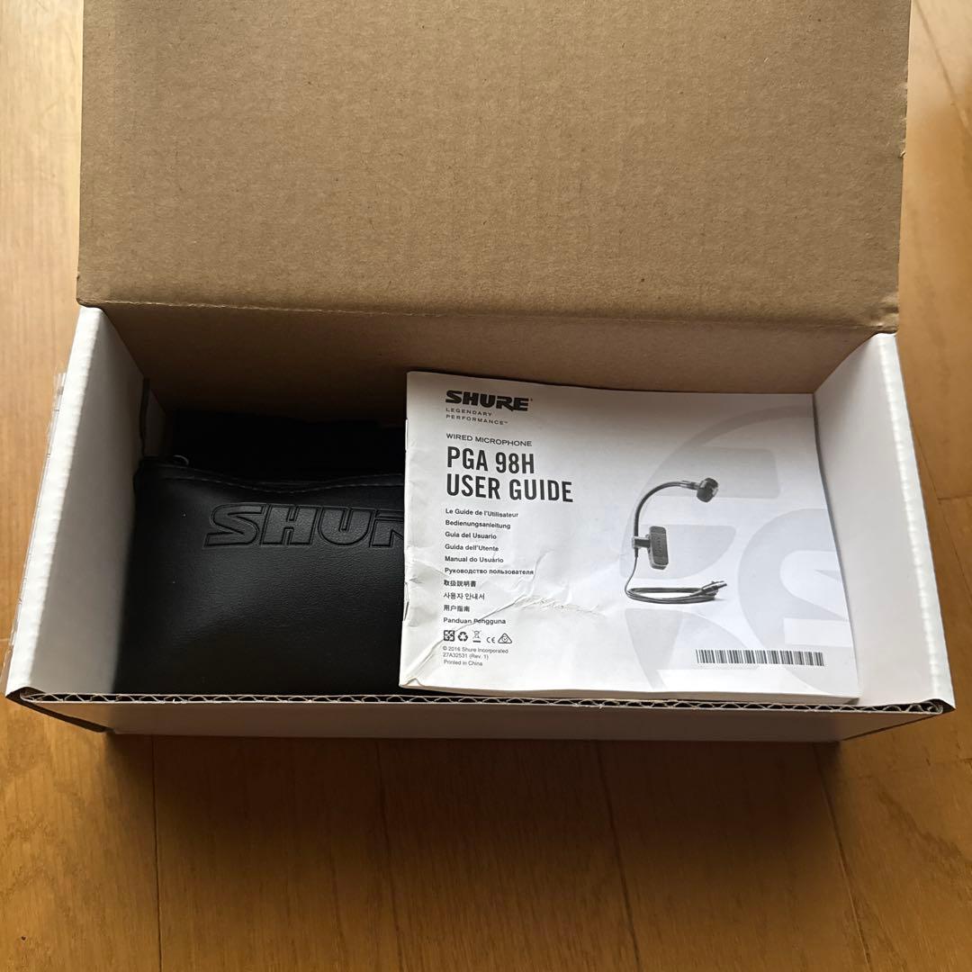 SHURE PGA98H コンデンサーマイク