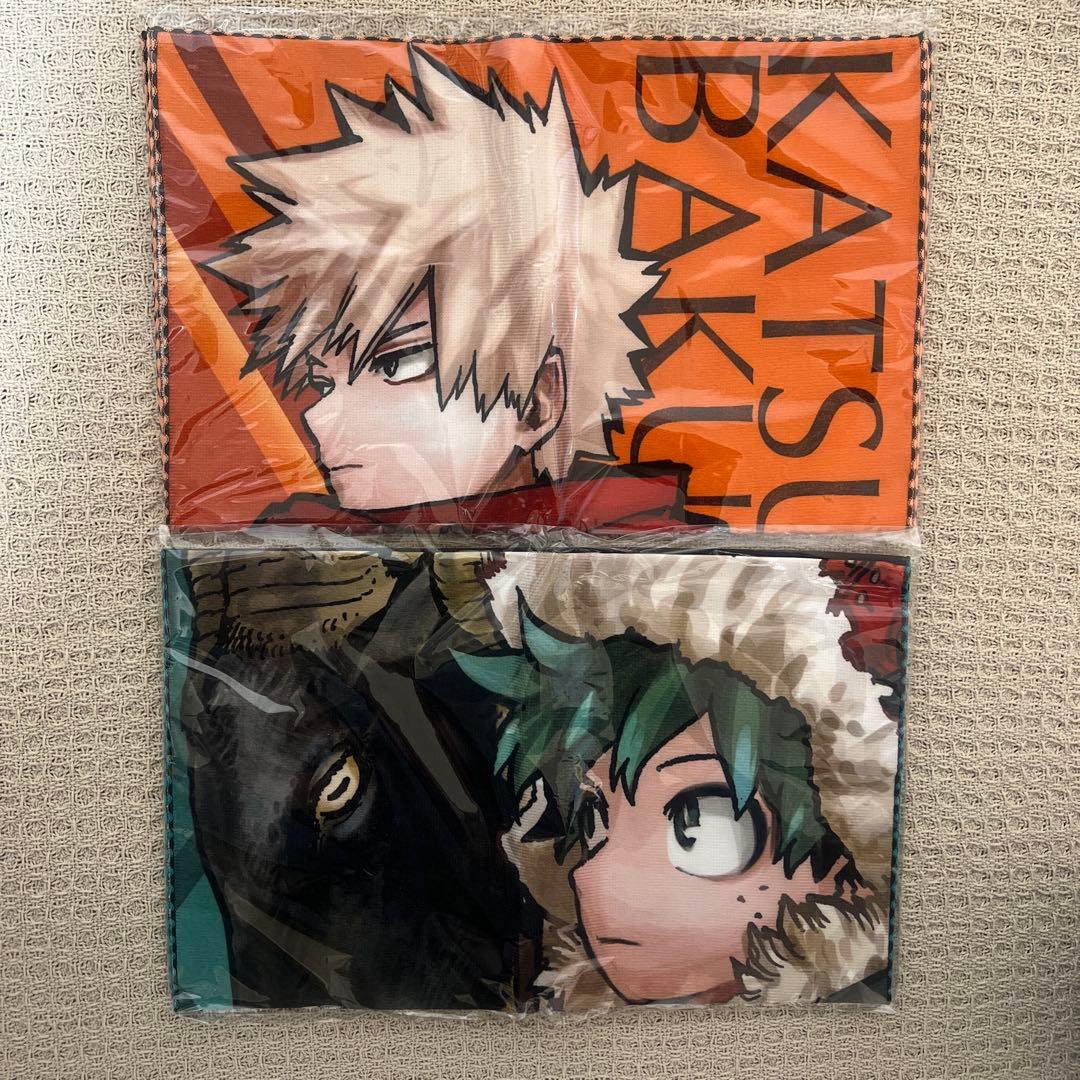 僕のヒーローアカデミア ヒロアカ 大判タオル 緑谷出久 爆豪勝己 新十傑