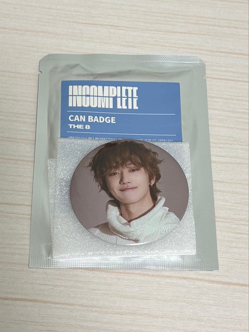 SEVENTEEN incomplete 缶バッジ ミンハオ ミョンホTHE8
