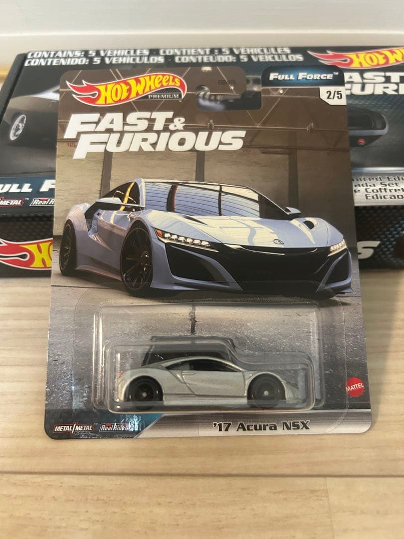 Hot Wheels FULL FORCE セット　ワイルドスピード限定モデル