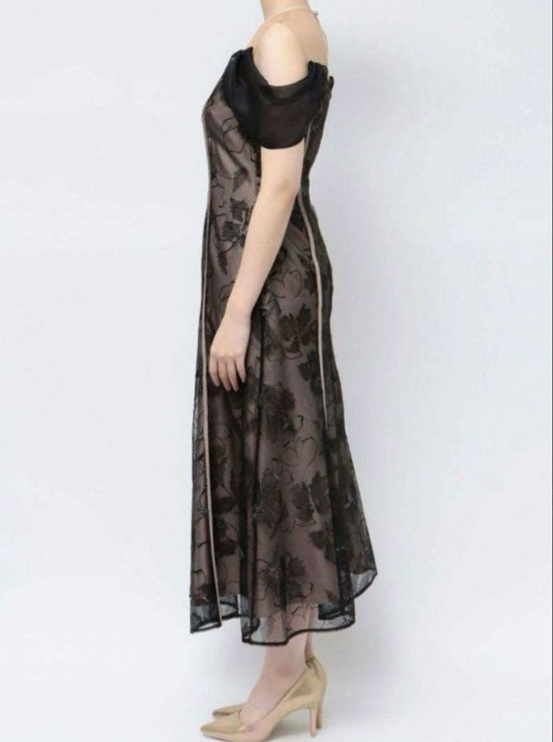 新品 LAGUNAMOON オフショル ワンピース 結婚式 ドレス ラグナムーン