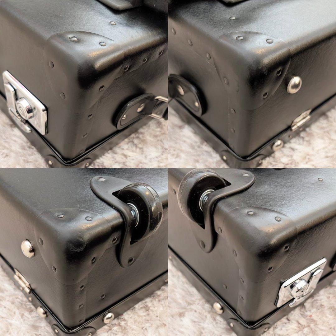 美品★グローブトロッター２輪／21インチ３５Ｌ中古トロリースーツケース鍵ベルト付