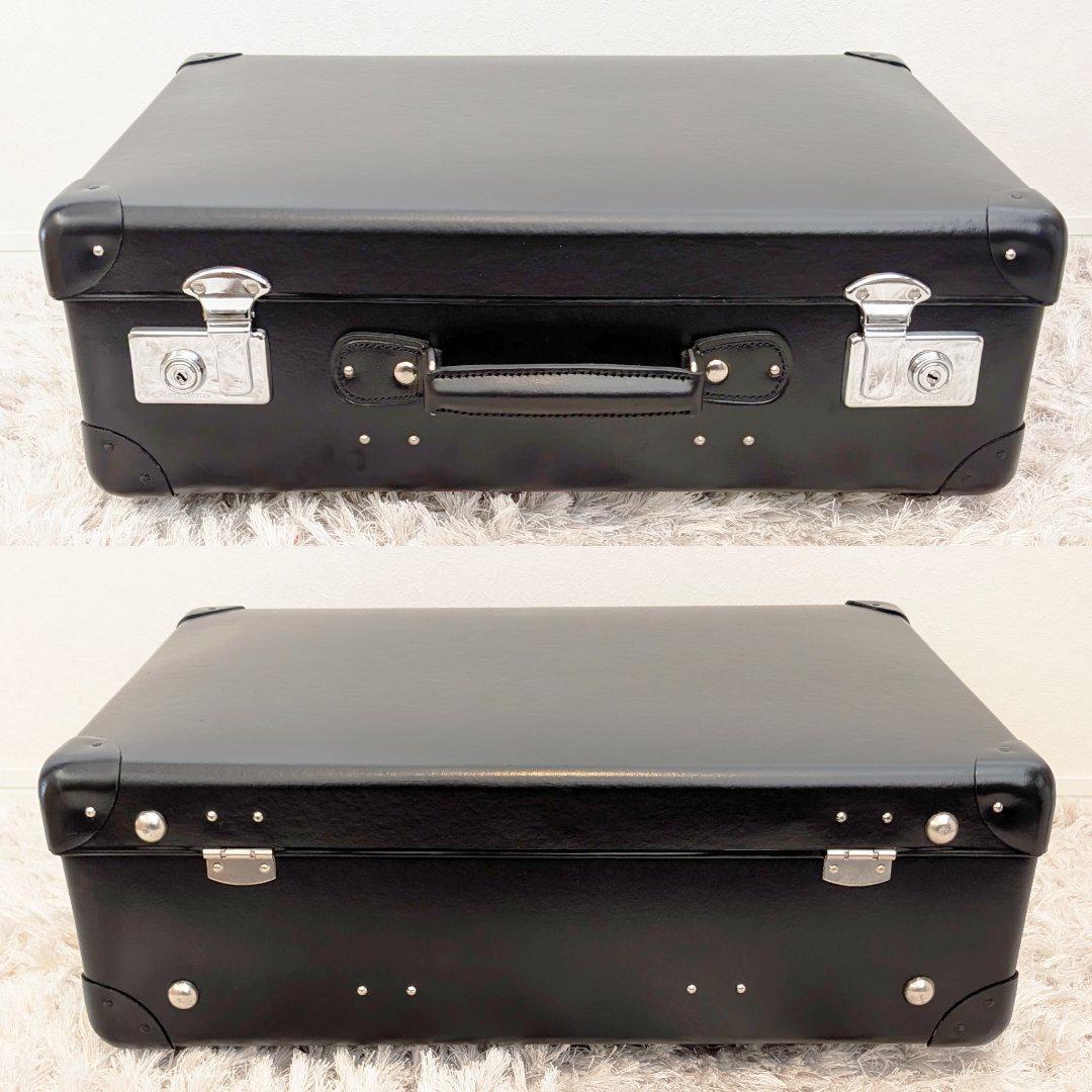 美品★グローブトロッター２輪／21インチ３５Ｌ中古トロリースーツケース鍵ベルト付