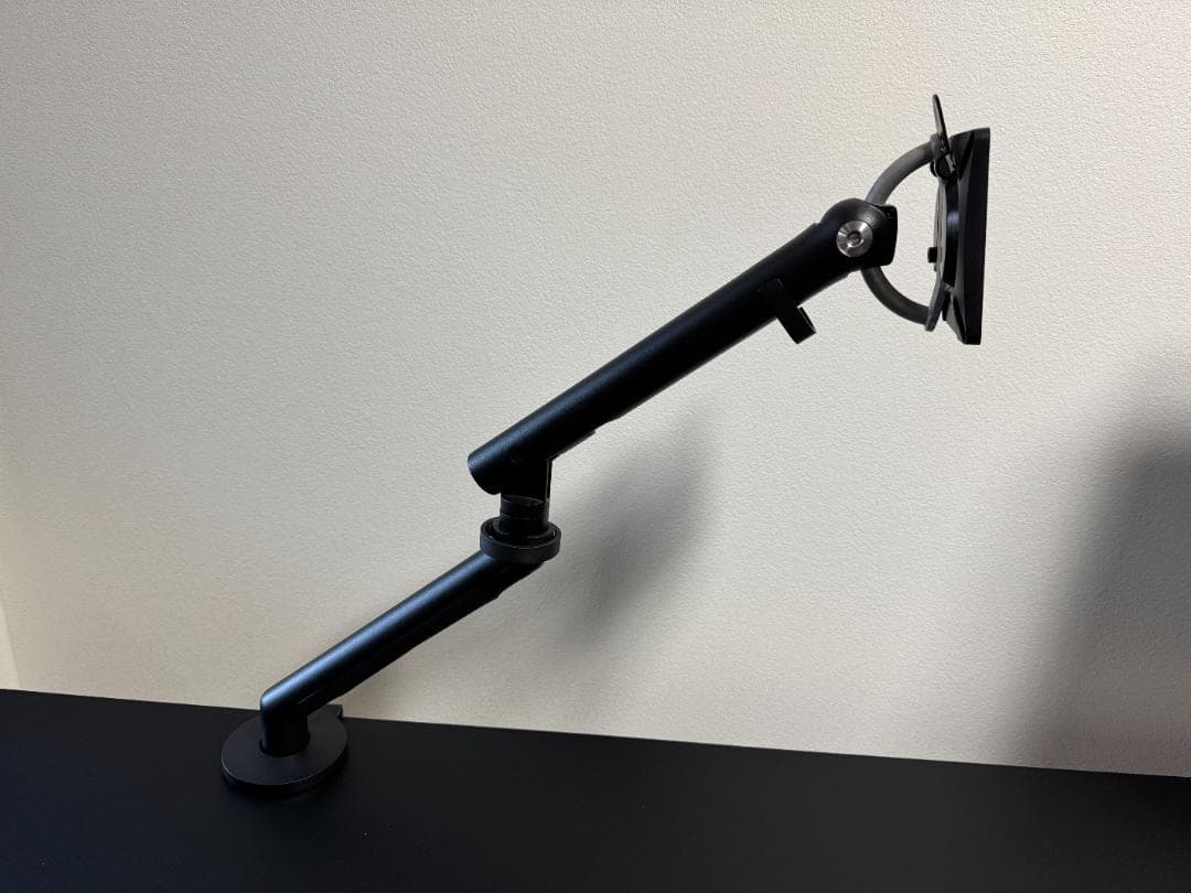 Flo モニターアーム（ブラック）＋ スプリットクランプ セット