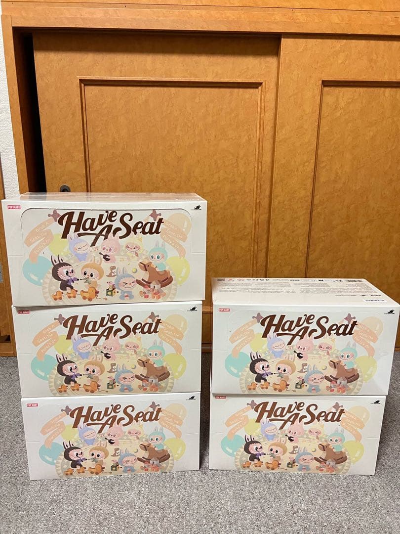 LABUBU THE MONSTERS Have a Seat ぬいぐるみ5点