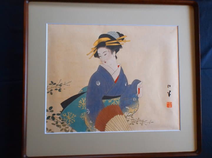 巨匠　上村　松園　美人画