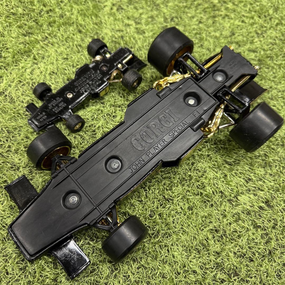 F1 JPS 1/18と1/36 2台セット コーギー社 イギリス製