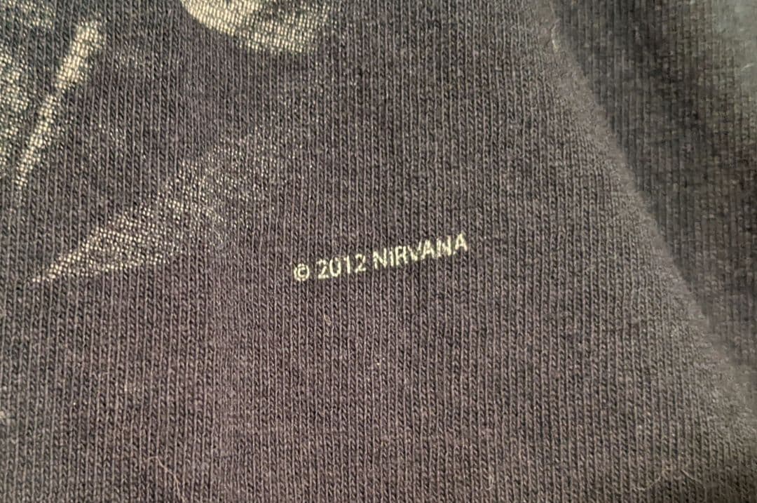 NIRVANA ビンテージ Tシャツ ヴィンテージ 2012
