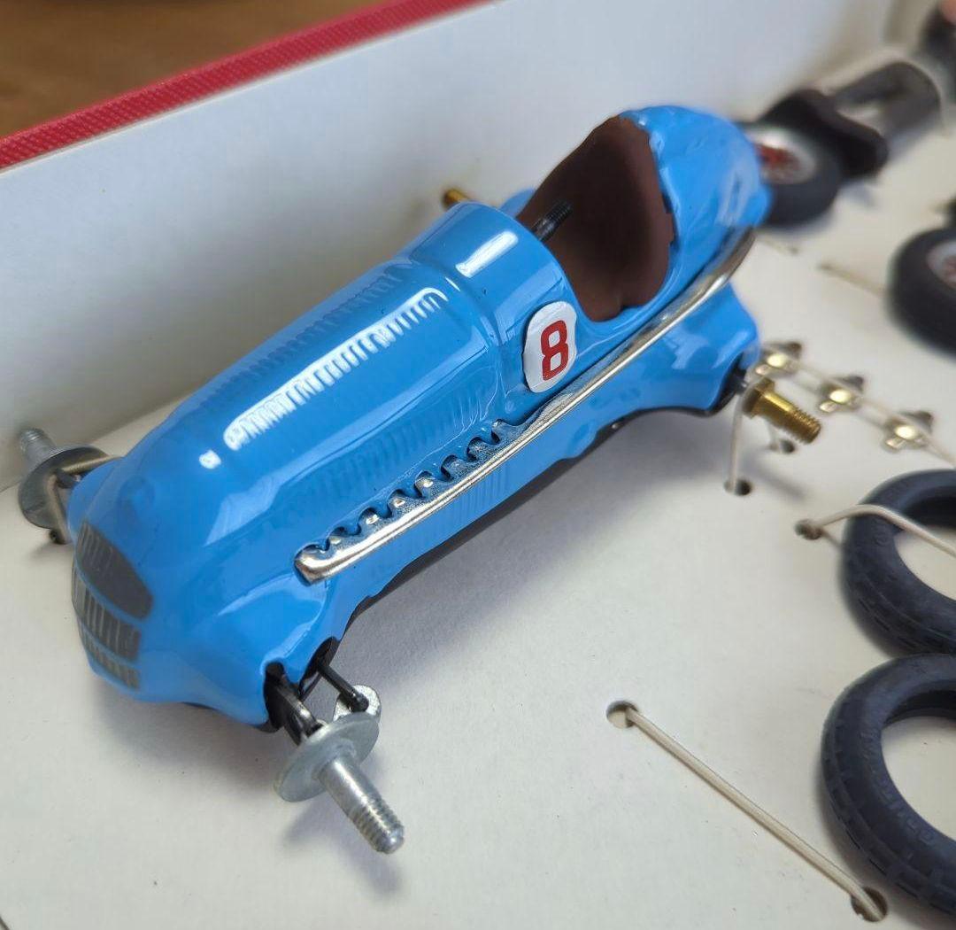 【希少！】シュコー メルセデスベンツとアウトウニオンの2台+フィギュア6体セット