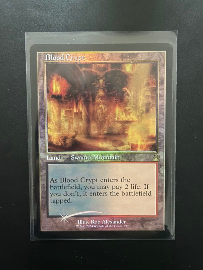 m1303 Foil 397 旧枠 血の墓所 Blood Crypt