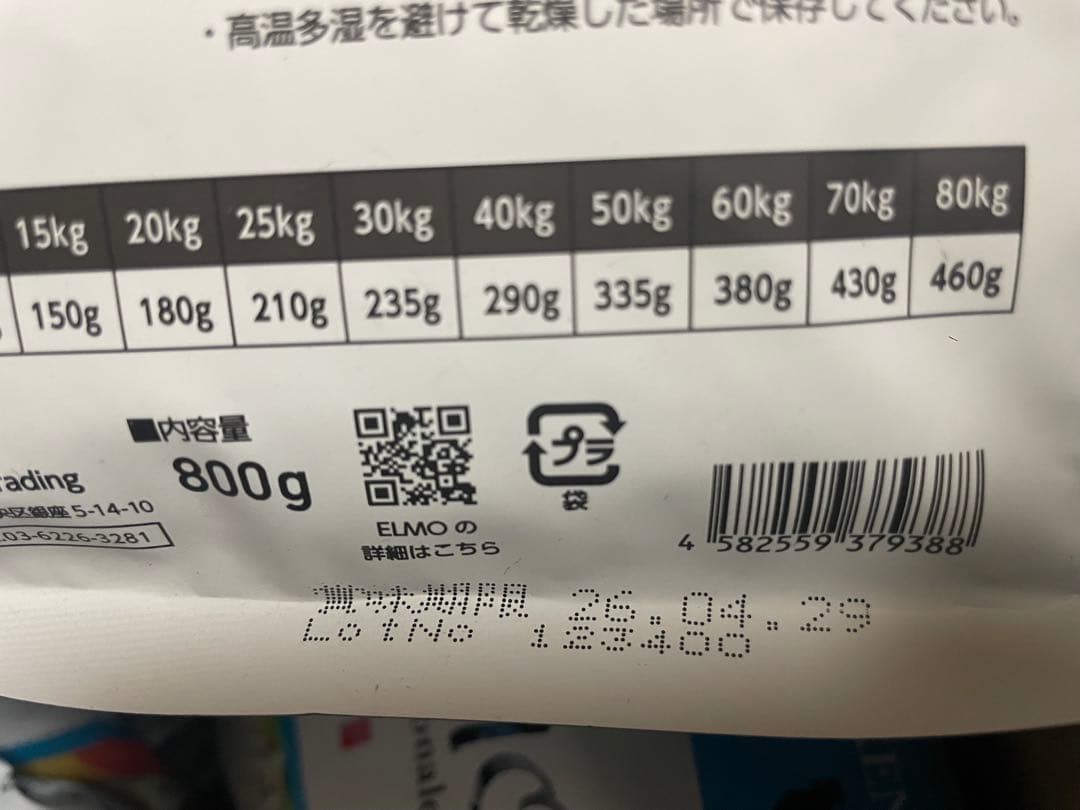 ELMO ドライフード リッチインチキン 合計14.6kg