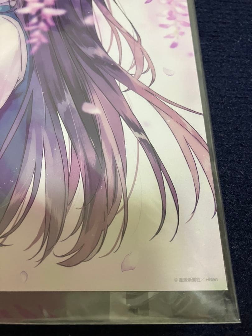 【絶版 超希少】Hiten Kei 描き下ろし A3 サイズ クリアポスター