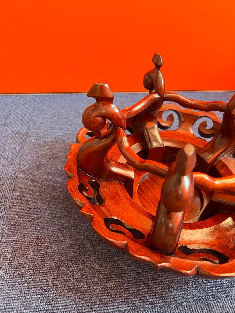 1049 唐木　花台　美品