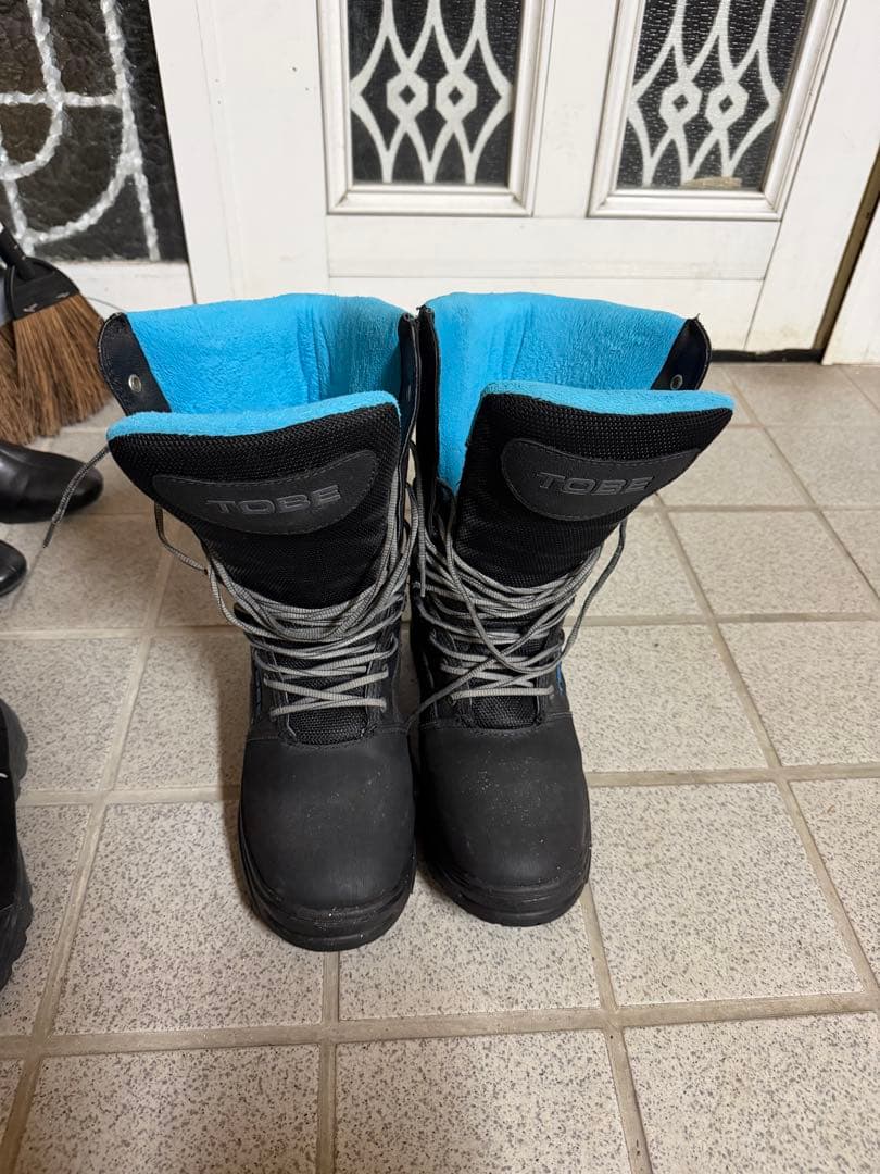 TOBE スノーモービルブーツ US 9 ブラック/ブルー