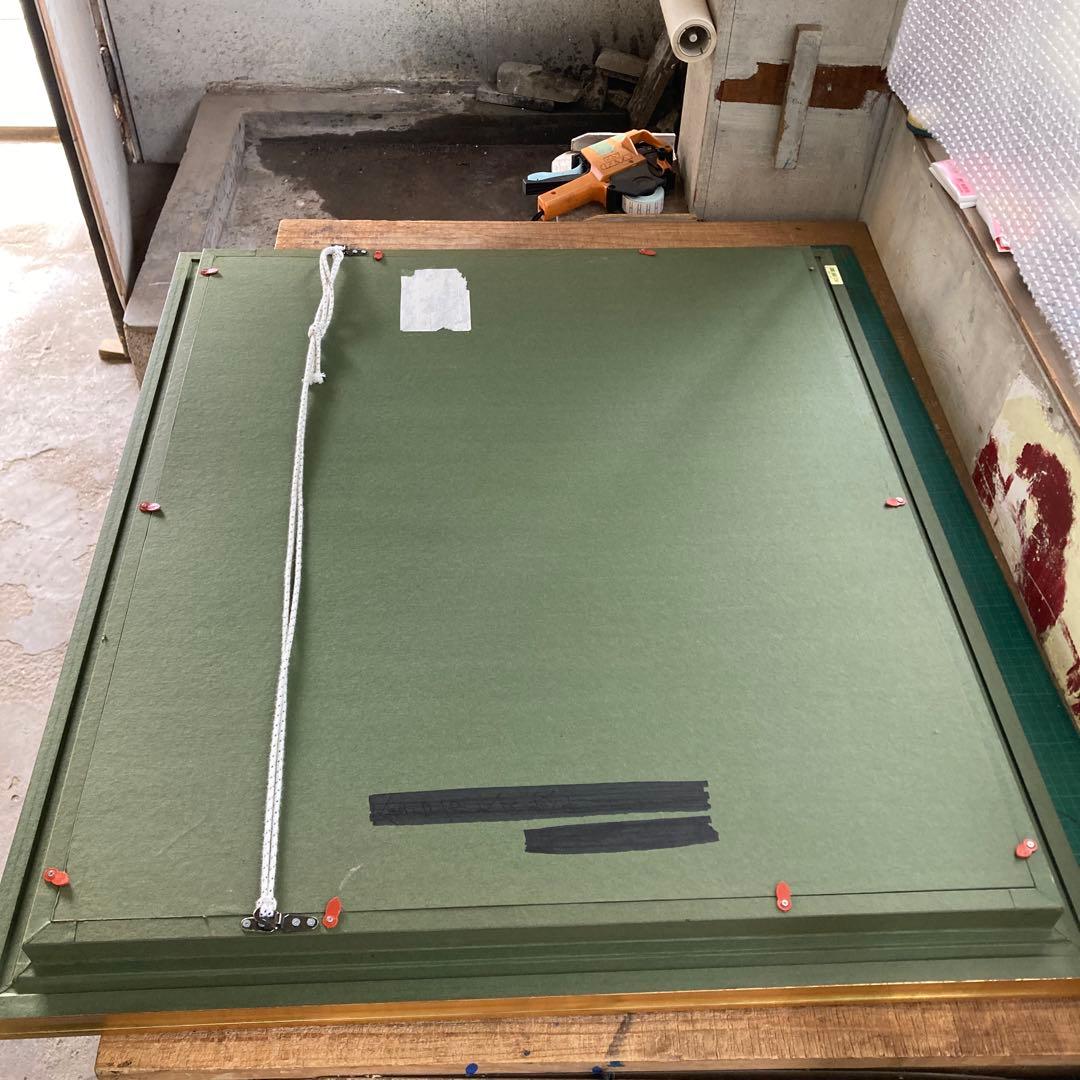 w*i様 虹画堂 F20号 油彩額縁 ゴールドフレーム アートフレーム 透明アク