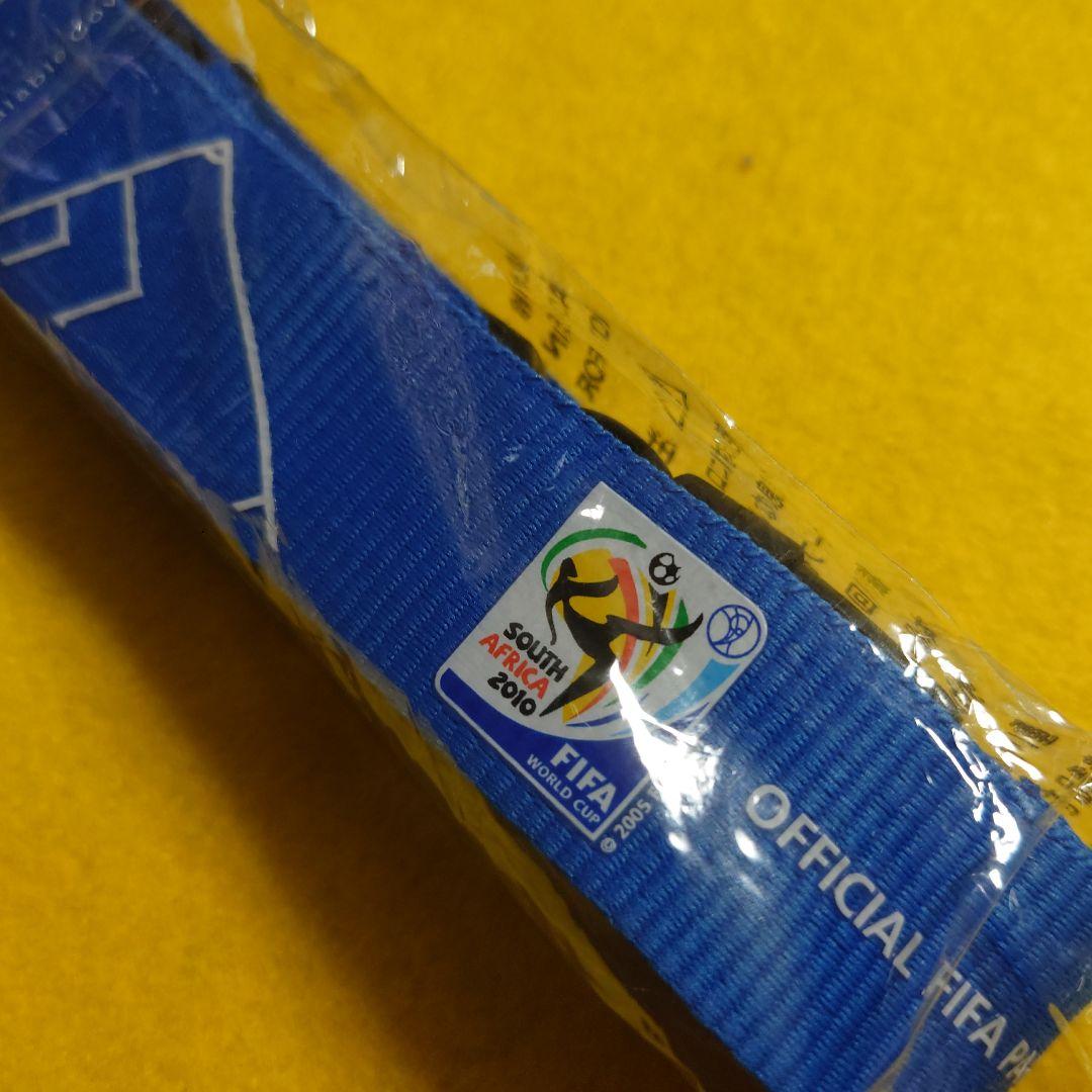 FIFA公式南アフリカ大会　2010 ソニー　　青　ストラップ
