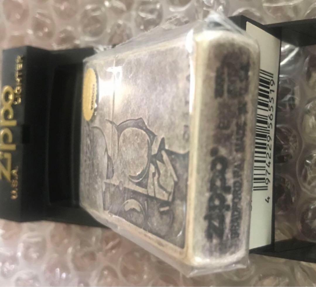 未開封2000年当時物 仮面ライダー　クウガ　zippo 古美加工　ジッポー