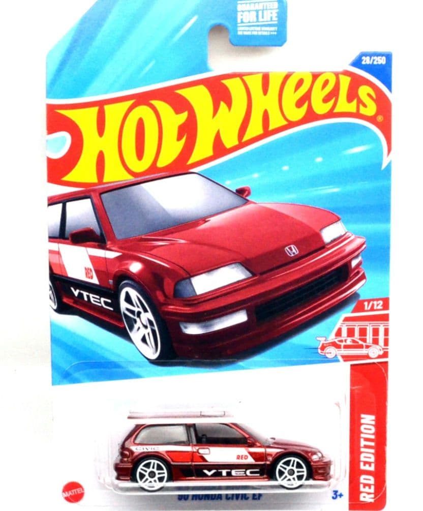 ホットウィール ターゲット限定レッドエディション #1 '90 ホンダシビック