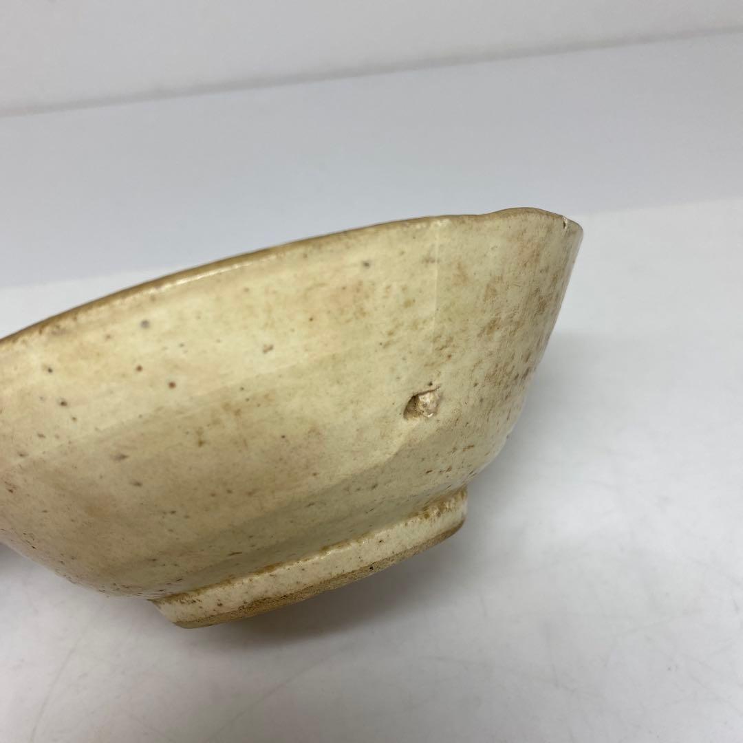 古代　中国磁州窯　茶碗　幅約13.3㎝ 東さ7-0330☆2F