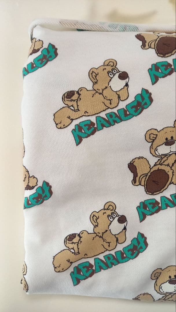 くま柄　大きめ　ミニ裏毛