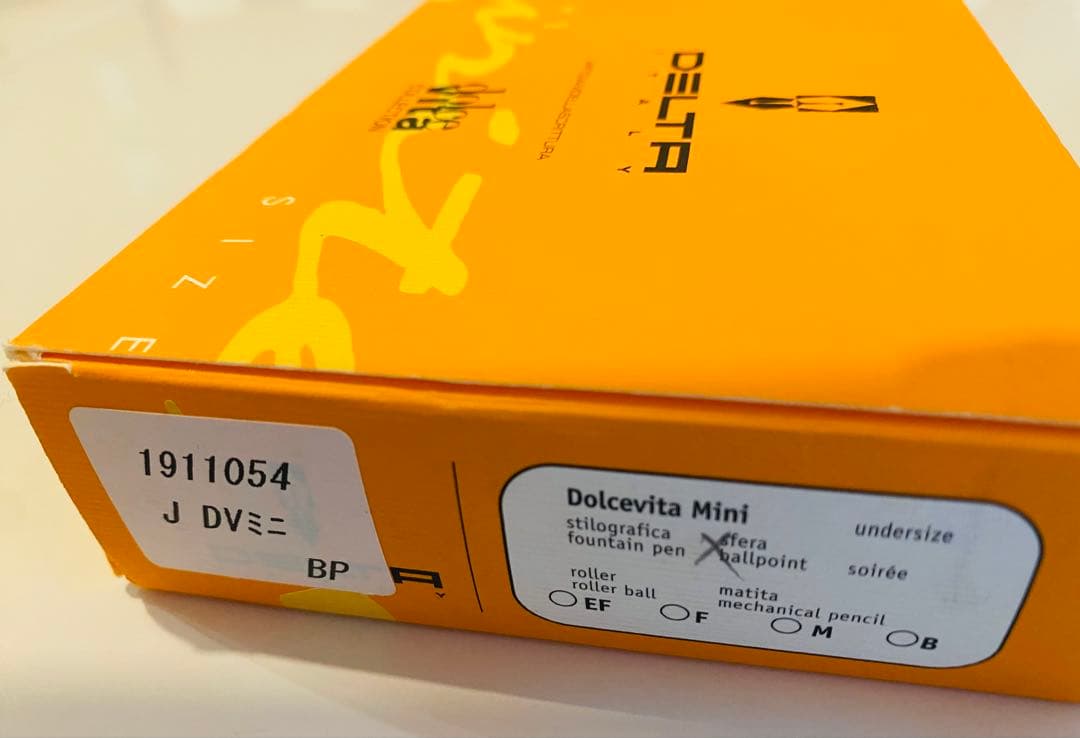 ドルチェビータ ミニ ボールペン ツイスト式 シルバー925