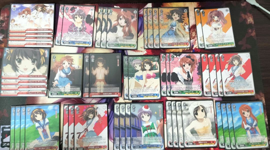 ヴァイスシュヴァルツ　涼宮ハルヒの憂鬱　デッキパーツ