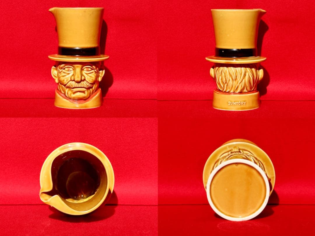 陶磁器【SUNTORY トリス人形セット　非売品　販促品　コレクション　置物】