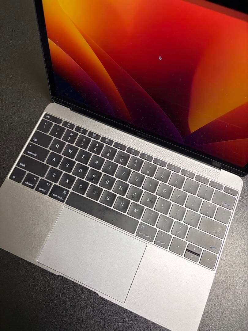 【美品】12インチMacBookスペースグレイ16GB 512GBSSD