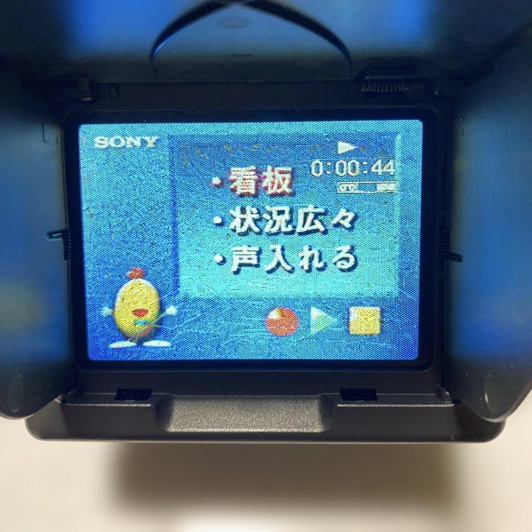 SONY VideoHi8 ビデオカメラ　CCD-SC7 ⑥