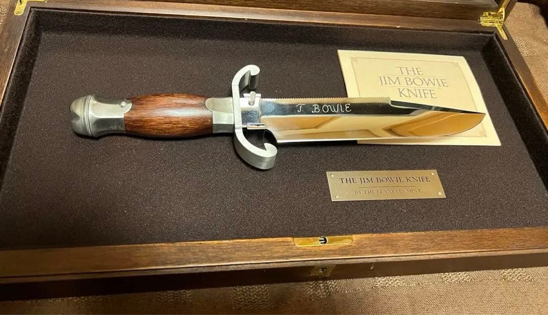 ジム・ボウイナイフ　フランクリンミント