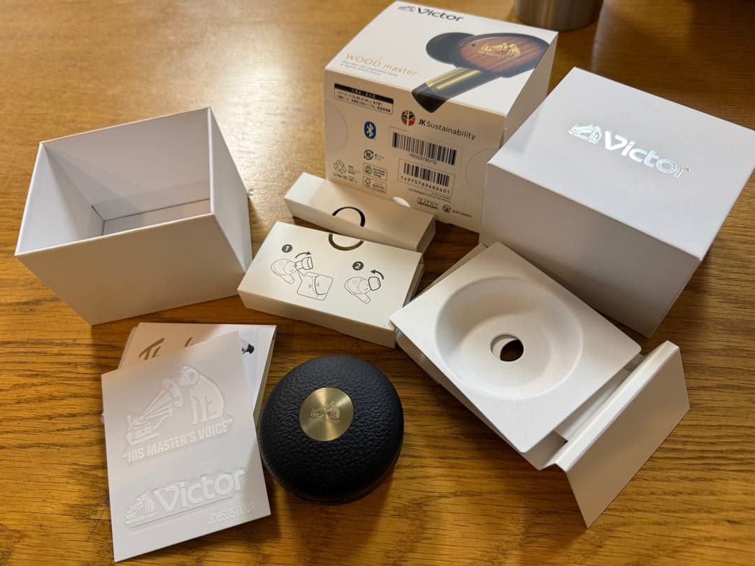 Victor WOOD Master ワイヤレスイヤホン