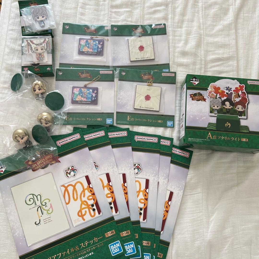 【一番くじ】MrsGreenApple A賞　C賞 他　セット売り