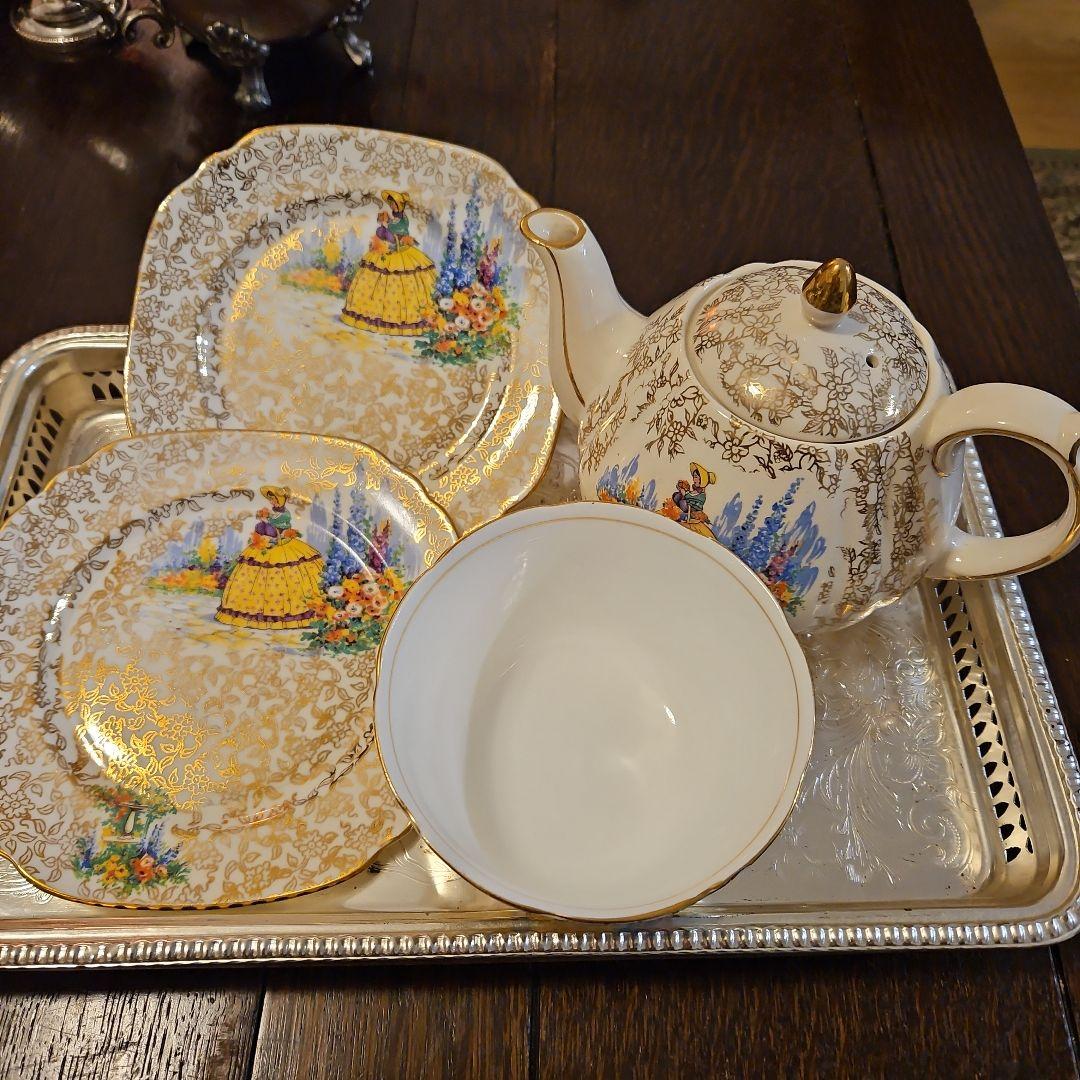 訳ありヴィンテージティポットセット