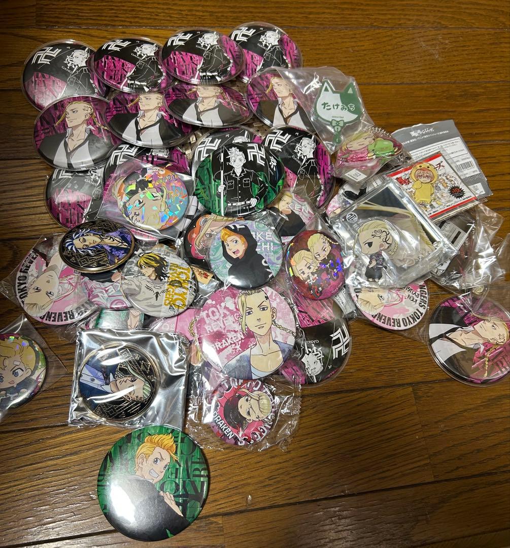 うたプリ、東京リベンジャーズ等 アニメキャラクター缶バッジ　大量セット