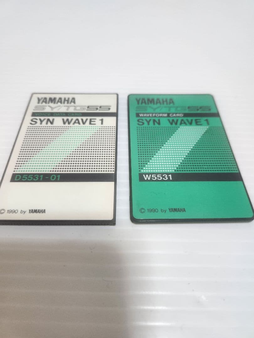 YAMAHA TG55 音源モジュール サウンドカード2枚付き 通電確認済み