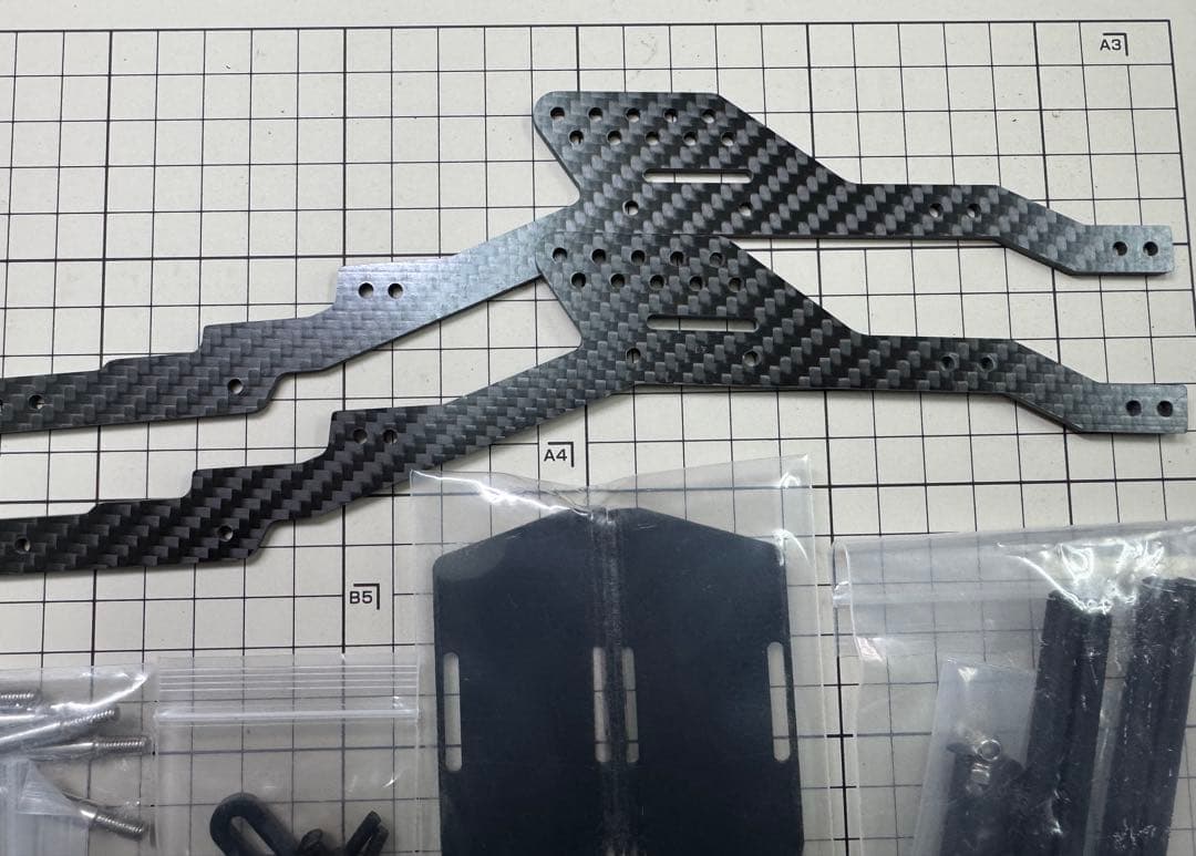 rc クローラー　INJORA シャーシーLCG フレームパーツ　TRX scx