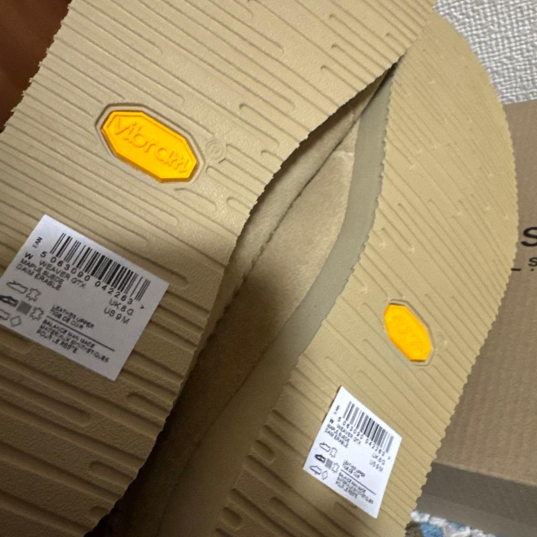 【未使用品】クラークス ウィーバー ゴアテックス メープルスエード UK8