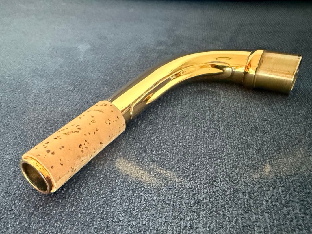 YAMAHA バリトンサックス用ネック YBS-62用　GP ゴールドプレート