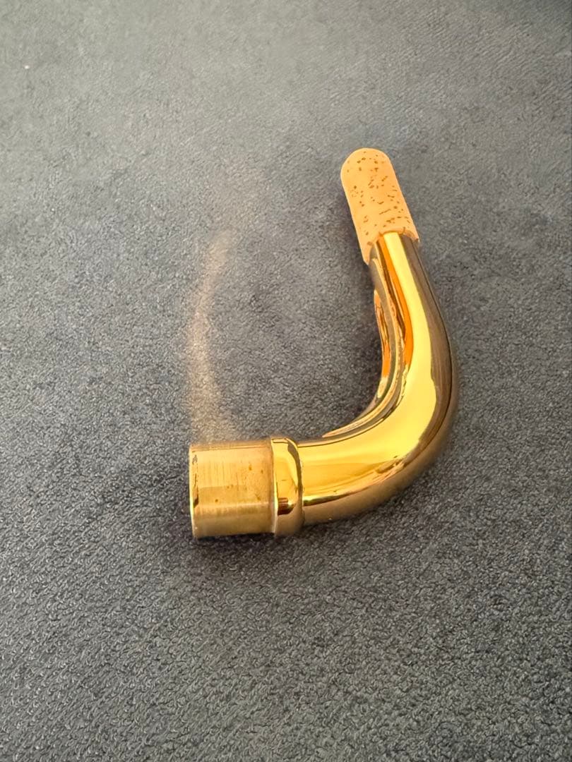 YAMAHA バリトンサックス用ネック YBS-62用　GP ゴールドプレート