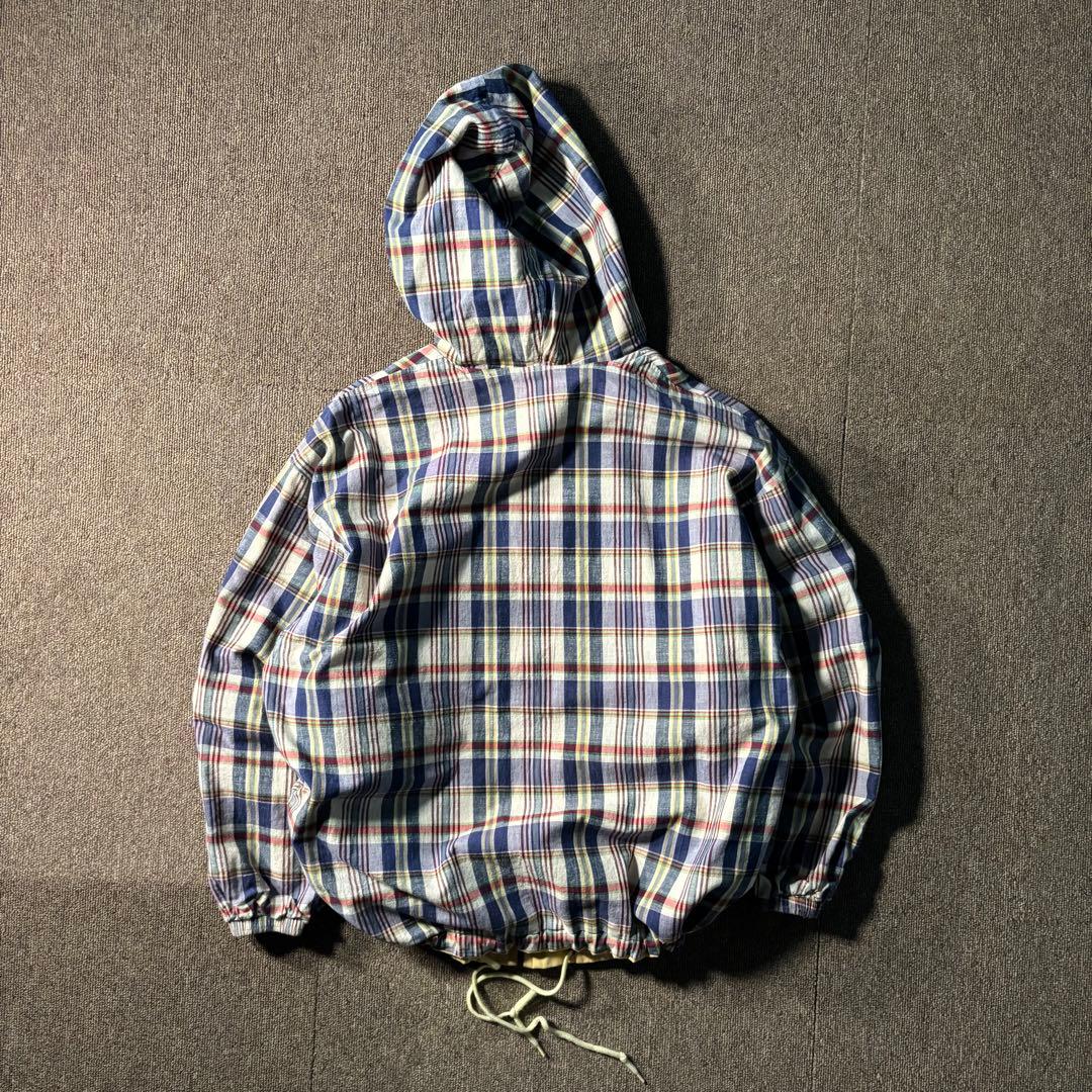 McGREGOR チェック リバーシブルジップパーカー ジャケット ドローコード