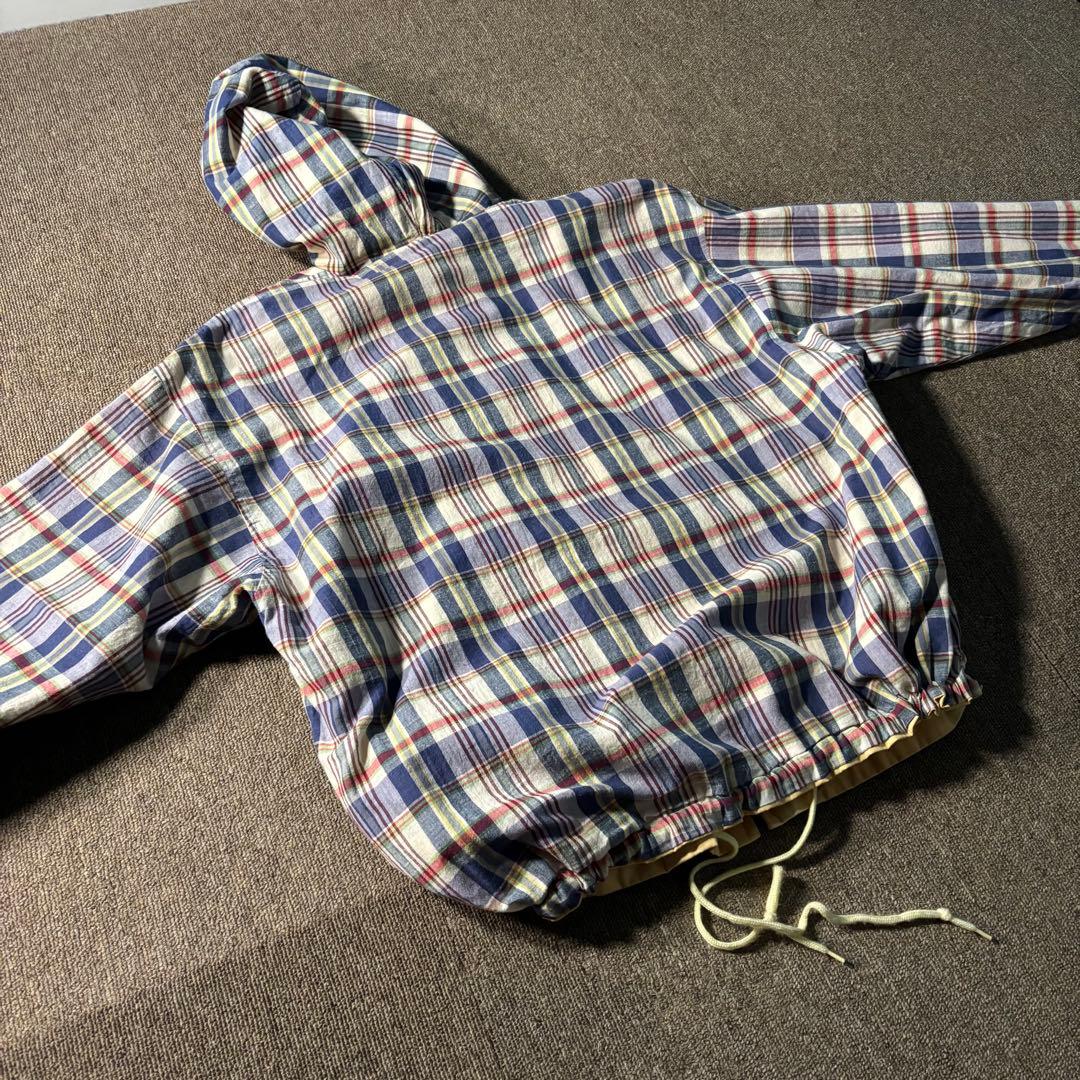 McGREGOR チェック リバーシブルジップパーカー ジャケット ドローコード