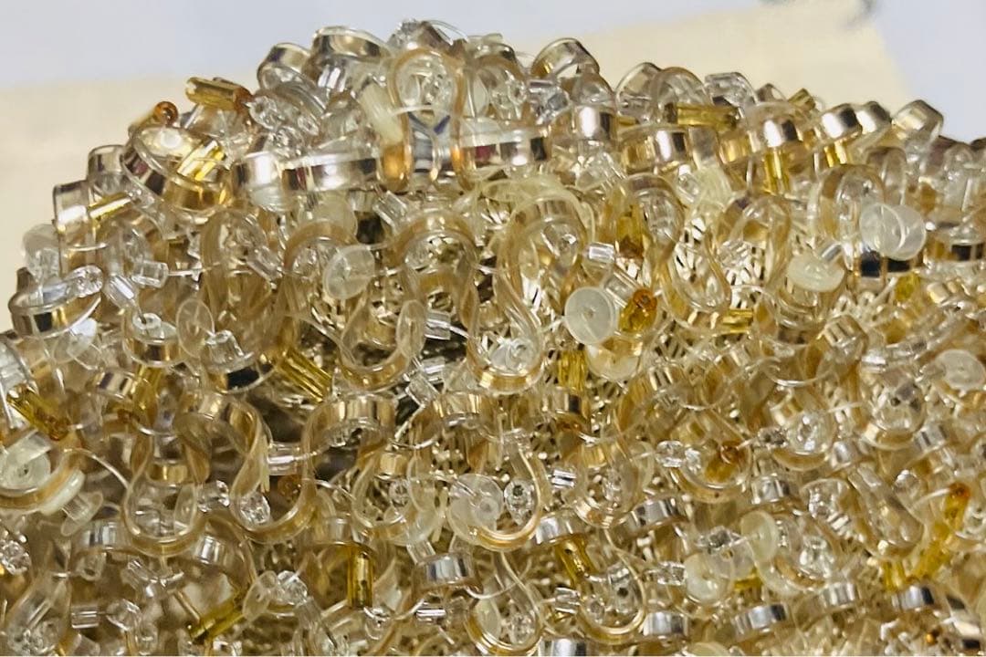 アンテプリマ クリスタッロフィオッコ 2way バッグ がま口　パーティー