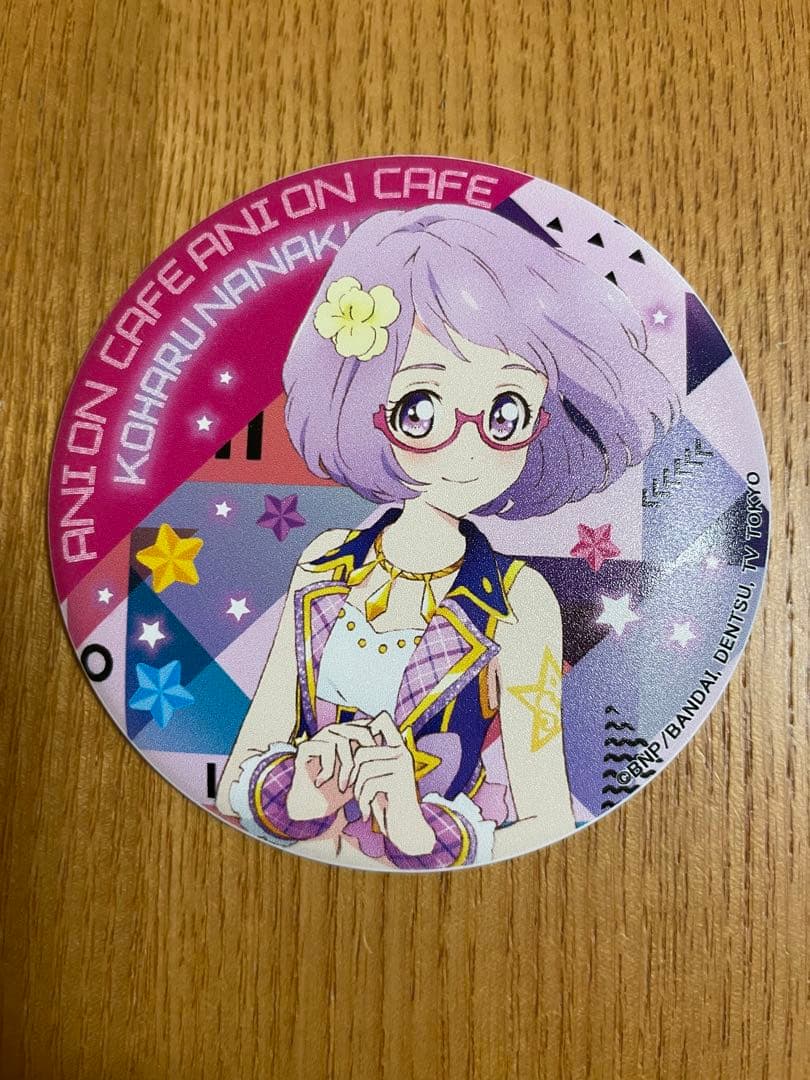 【七倉小春】アイカツスターズ　アイカツ！アニON マグネット付きバッジ